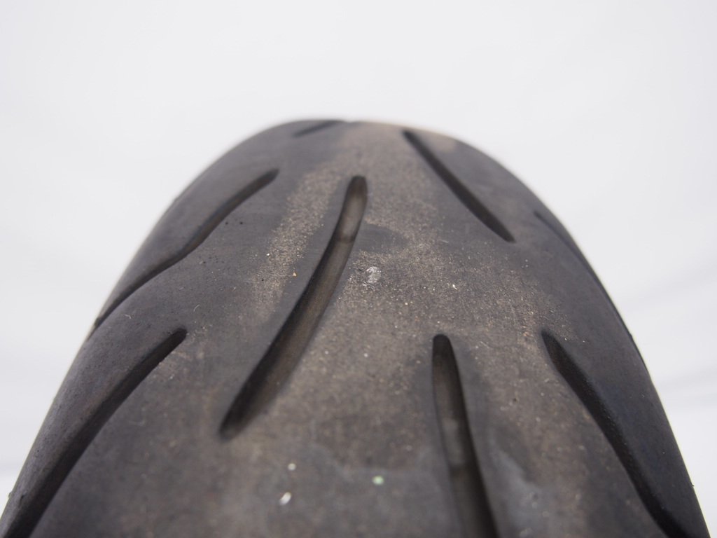 SG03J⁄リア ホイール タイヤ☆マジェスティ250C☆純正☆J12×MT3.50