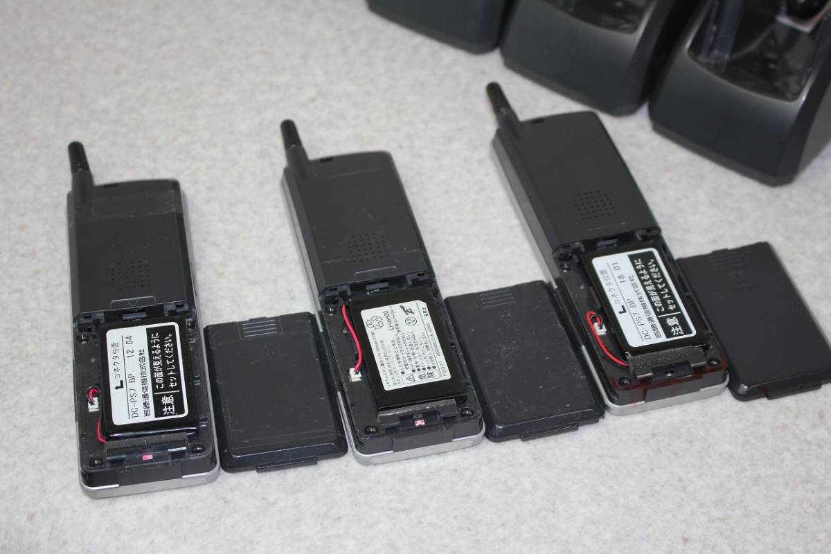 IWATSU 岩通 mujoIV デジタルコードレス 3台セット 通電確認済み 現状品