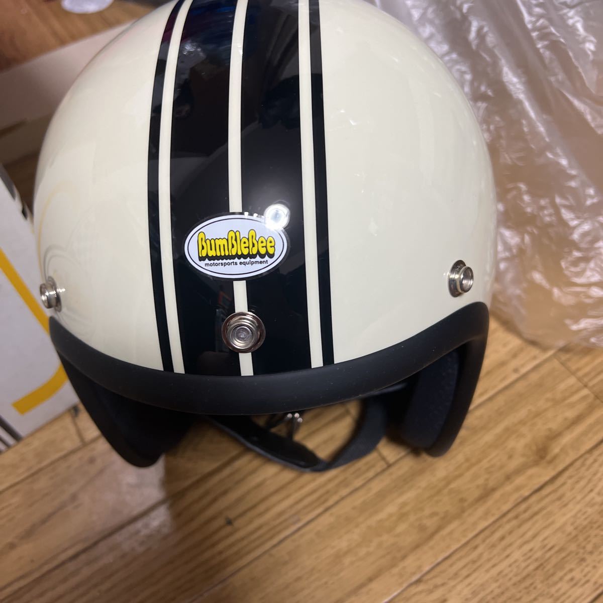 ジェットヘルメット bumblebee 56-58 バンブルビー ジェットヘルメット 