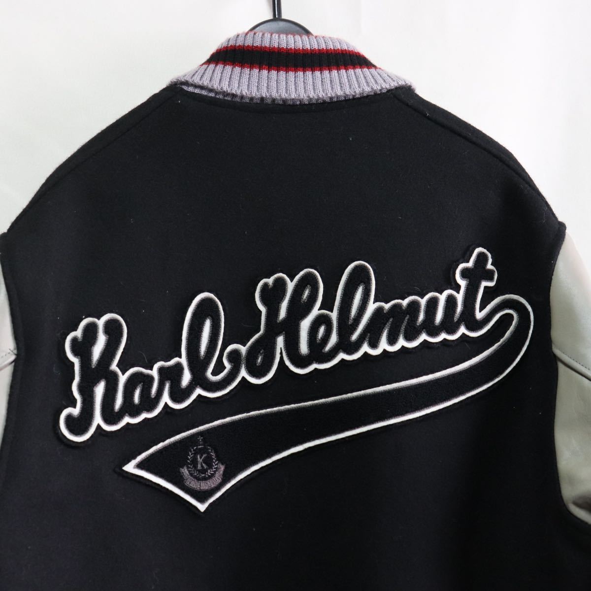 Karl Helmut スタジャン ブラック/レザー 美品 Karl Helmut 25周年限定 レザー スタジャン L 黒 牛革 - メルカリ