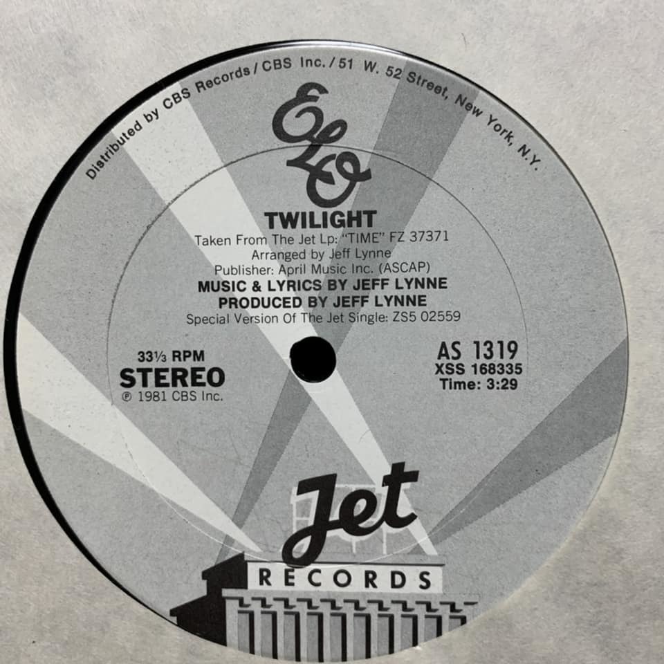 【送料無料，格安】 Electric Light Orchestra - Twilight 12inch US盤 Promo ディスコ ヒット(ディスコ)｜売買されたオークション情報、yahooの商品情報をアーカイブ公開 - オークファン ディスコ
