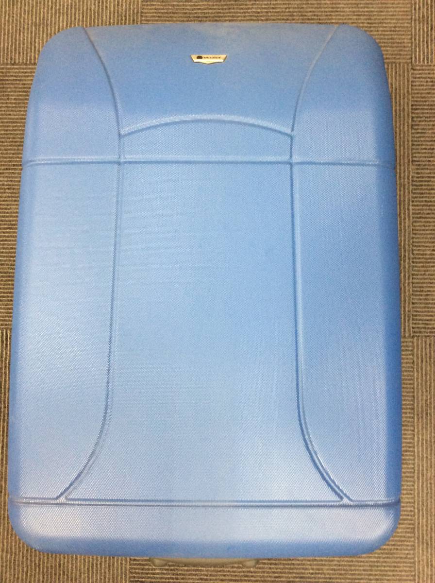 ＃5650 DELSEY デルセー スーツケース カラー ブルー/水色 TSA002 鍵欠品 旅行 観光 大型 ヨコ約50㎝ 高さ約80㎝ 奥行約30㎝(スーツケース、トランク一般)｜売買され