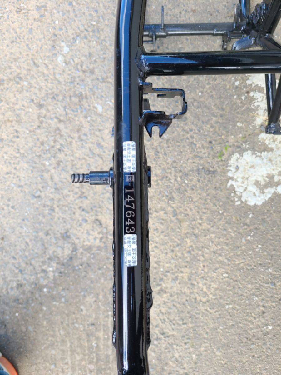 Z400FXフレームKZ550書類有り車検付き旧車 Z400FX Z550FX Z4 (1167019