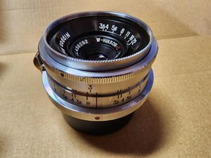 NIKON W-NIKKOR 3.5cm f3.5のYahoo!オークション(旧ヤフオク!)の相場