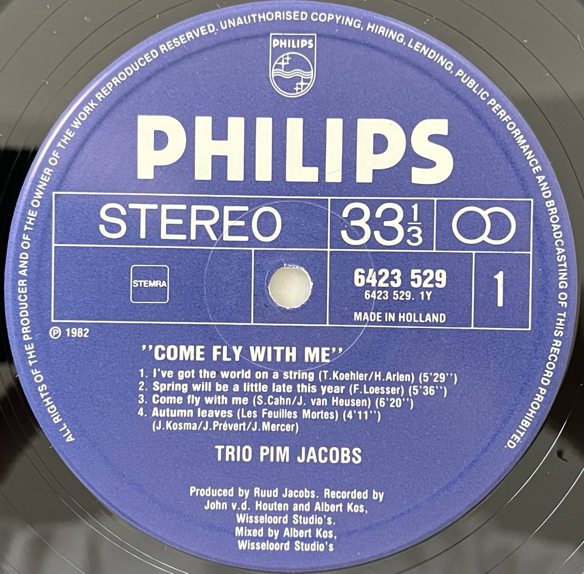 Pim Trio Jacobs ⁄ Come Fly With Me - The | RE Ltd, Album, LP, LP