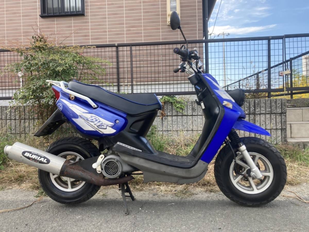 比較的綺麗！！実働！！YAMAHA/ヤマハ/BW'S100/ビーウィズ　１００/4VP　２スト！！ 比較的綺麗！！実働！！YAMAHA/ヤマハ/BW'S100/ビーウィズ 100/4VP