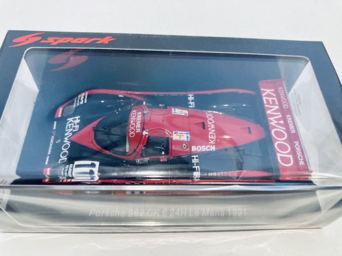 Spark 1⁄43 ポルシェ Porsche 962 C KENWOOD Diecast model cars