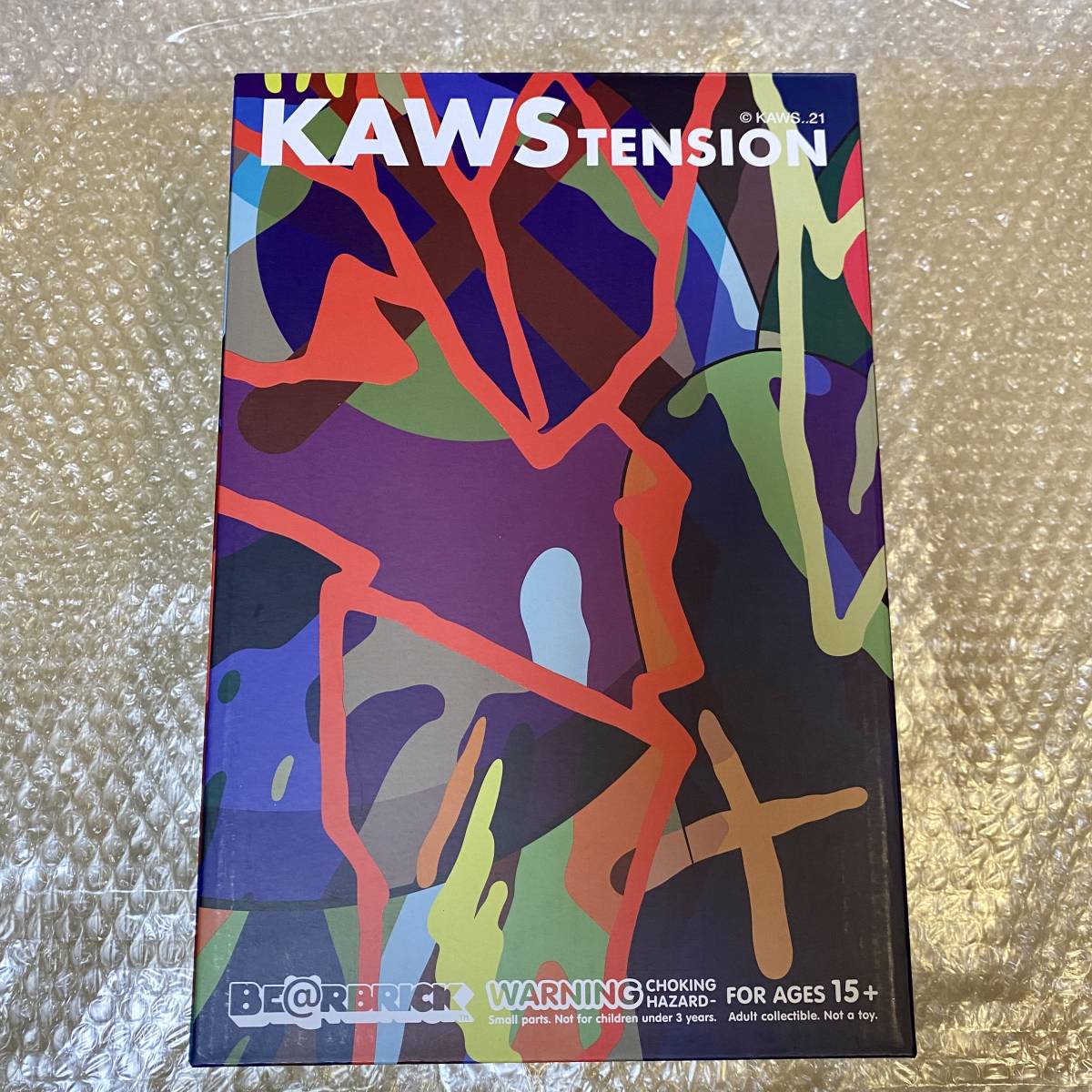 Bearbrick KAWS TENSION 100+400% Medicom-Spielzeug