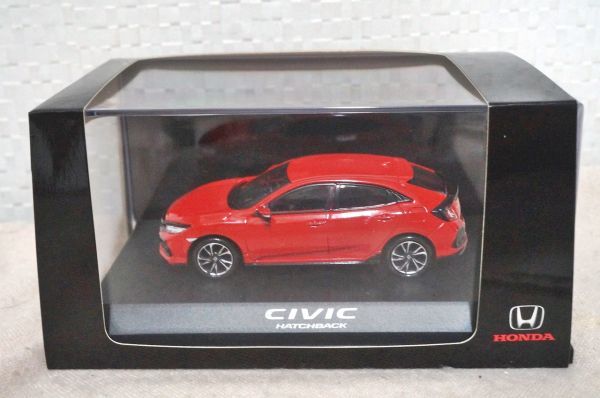 ホンダ CIVIC ハッチバック ミニカー カラーサンプル 1⁄43 11代目と