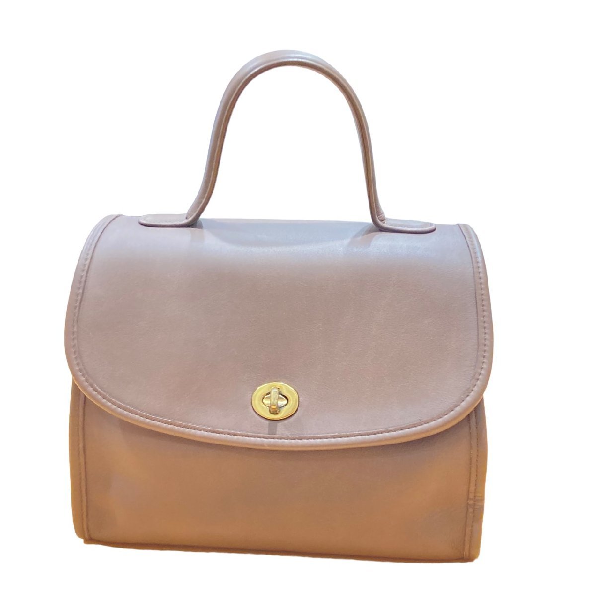 COACH コーチ オールドコーチ ヴィンテージ レザー ターンロック 2WAY