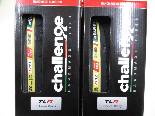 チャレンジ グリフォ TLR チューブレスレディ 700×33C　2本 シクロクロス