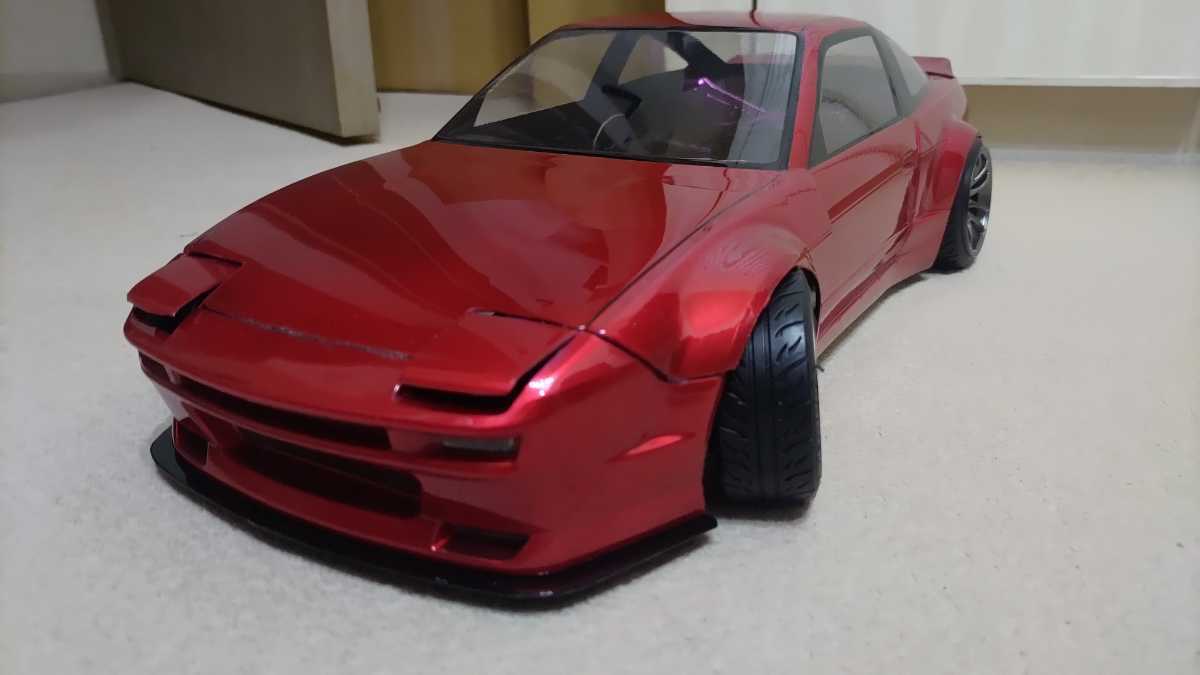 アディクション リアルグレード180SX PANDEM V3 塗装済みボディ 未走行