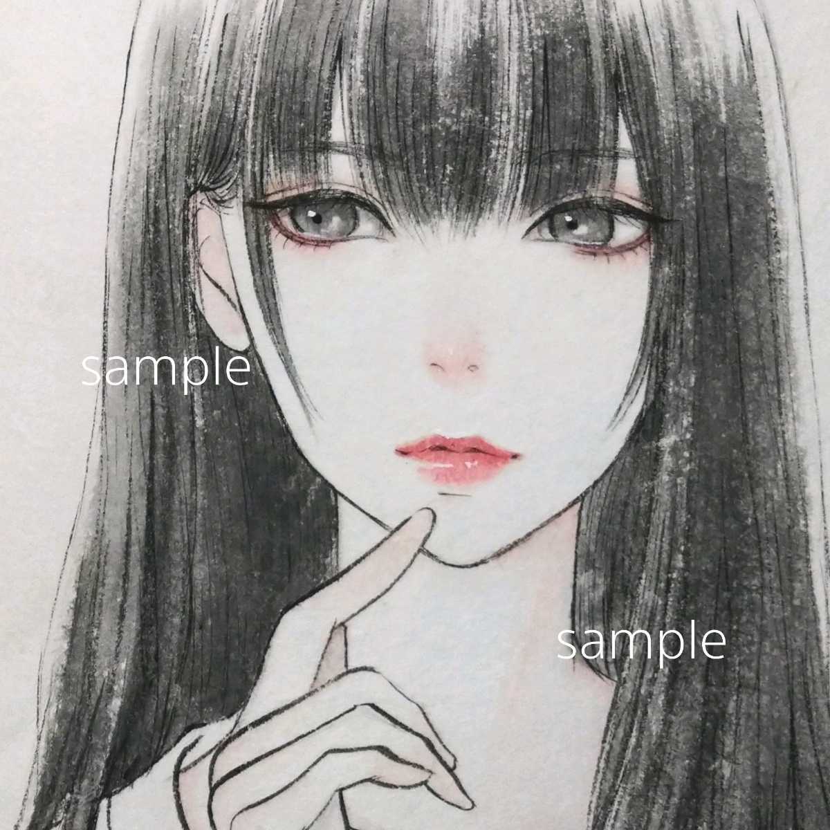 肉筆原画 絵画 美人画 墨絵 墨彩画 和紙 水墨画 ヌード グラビア