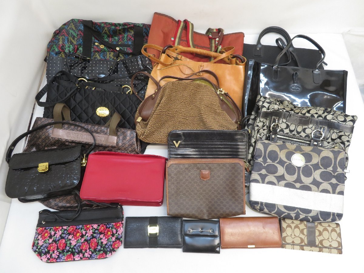 新作登場，SALE 1円スタート GUCCI CELINE Salvatore Ferragamo 等 ブランド まとめ ハンドバッグ ショルダーバッグ トートバッグ 小物 等 20点 #253(ショルダーバッグ)｜売買されたオークション情報、yahooの商品情報を その他