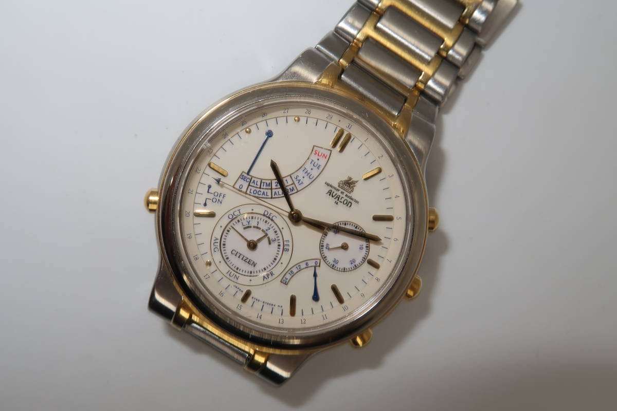 1円～ シチズン CITIZEN アバロン AVALON 6760-G70528 スーパー