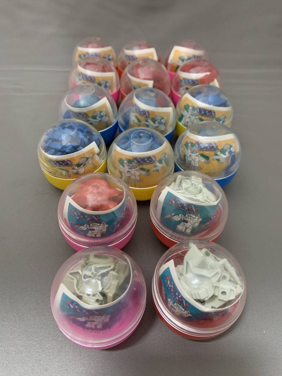  当時物 ガチャ16個 マクロス SDバルキリー プラモデル 未組立 ガウォーク フルアーマー VT-1(マクロス)｜売買されたオークション情報、yahooの商品情報をアーカイブ公開 - オークファン マクロス