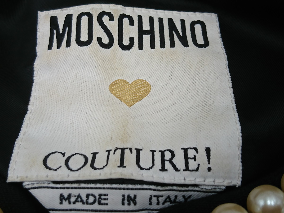 Y11-69 ★中古品★モスキーノクチュール MOSCHINO COUTURE スーツ★ | ELLE ファッション レディース モスキーノ創立40周年を4人のスタイリストが祝福！2024年春夏 MOSCHINO（モスキーノ）｜2019春夏NY、ロンドン、ミラノ、パリコレクション