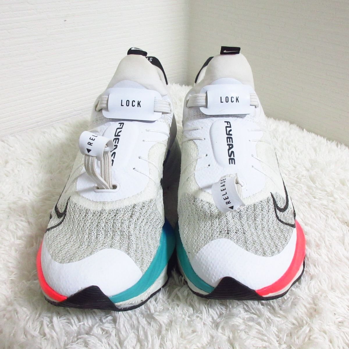 美品 NIKE ナイキ エアズームテンポ ネクスト％ フライイーズ レース 