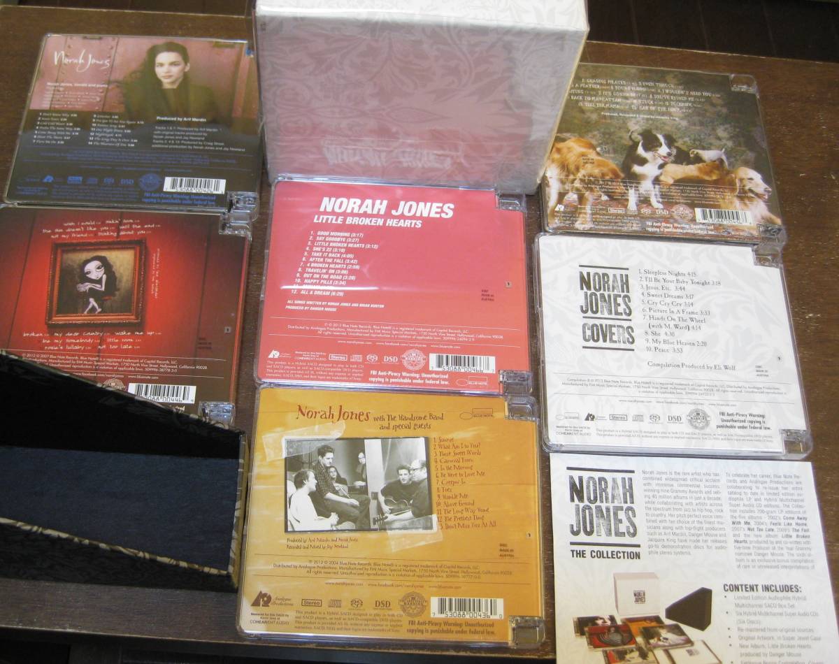 CD NORAH JONES SACD COLLECTION 〈輸入盤・6枚組〉