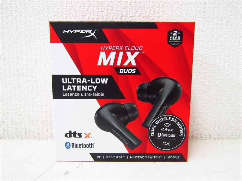Cloud III HyperX 製品詳細 パソコン Mini @g39 HyperX ゲーミングヘッドセット Cloud MIX Buds 4P5D9AA 未使用 SP802