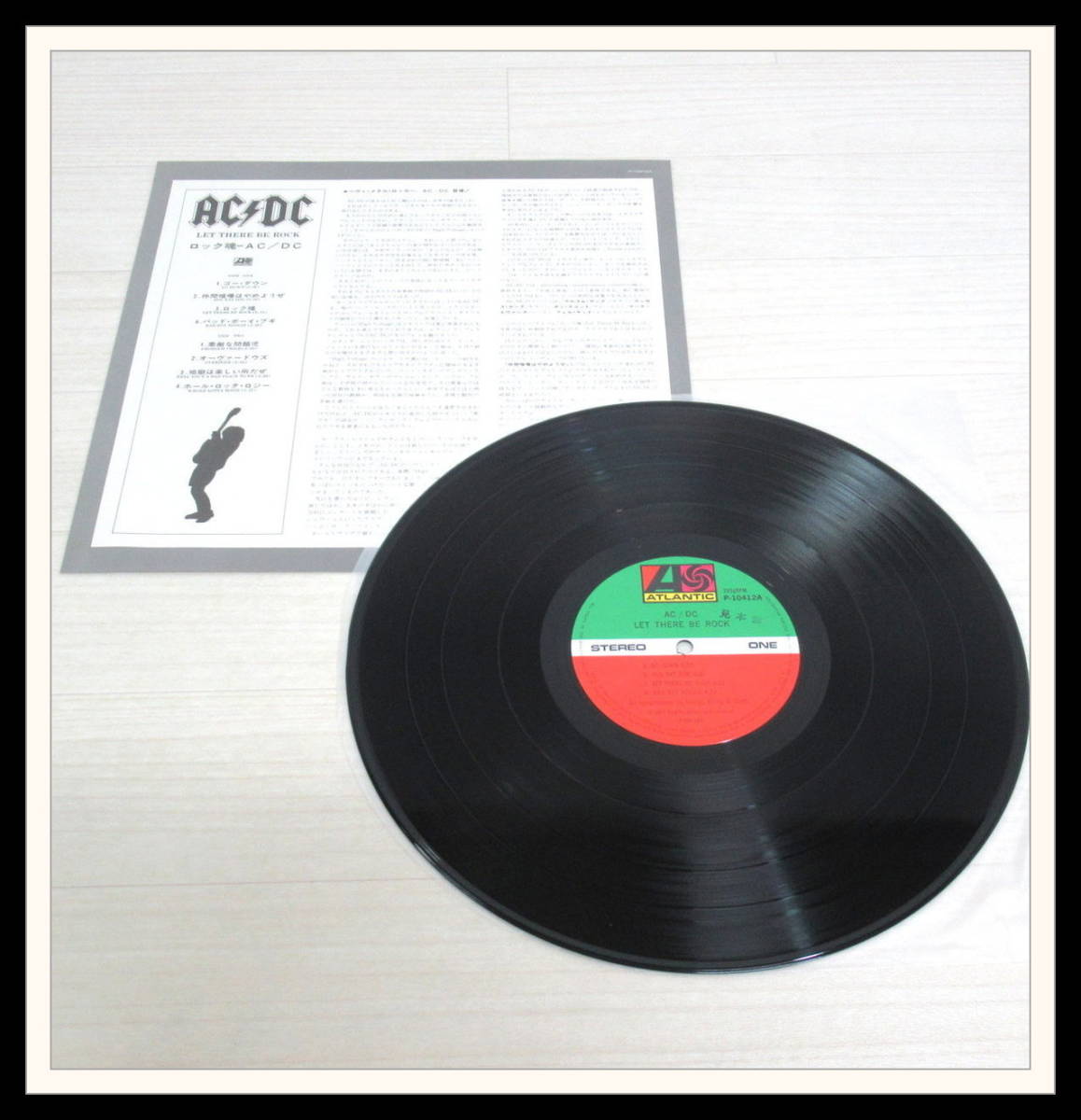 AC⁄DC Rock Let There Be P-10412A LP eBay | Japan Atlantic VINYL 洋楽