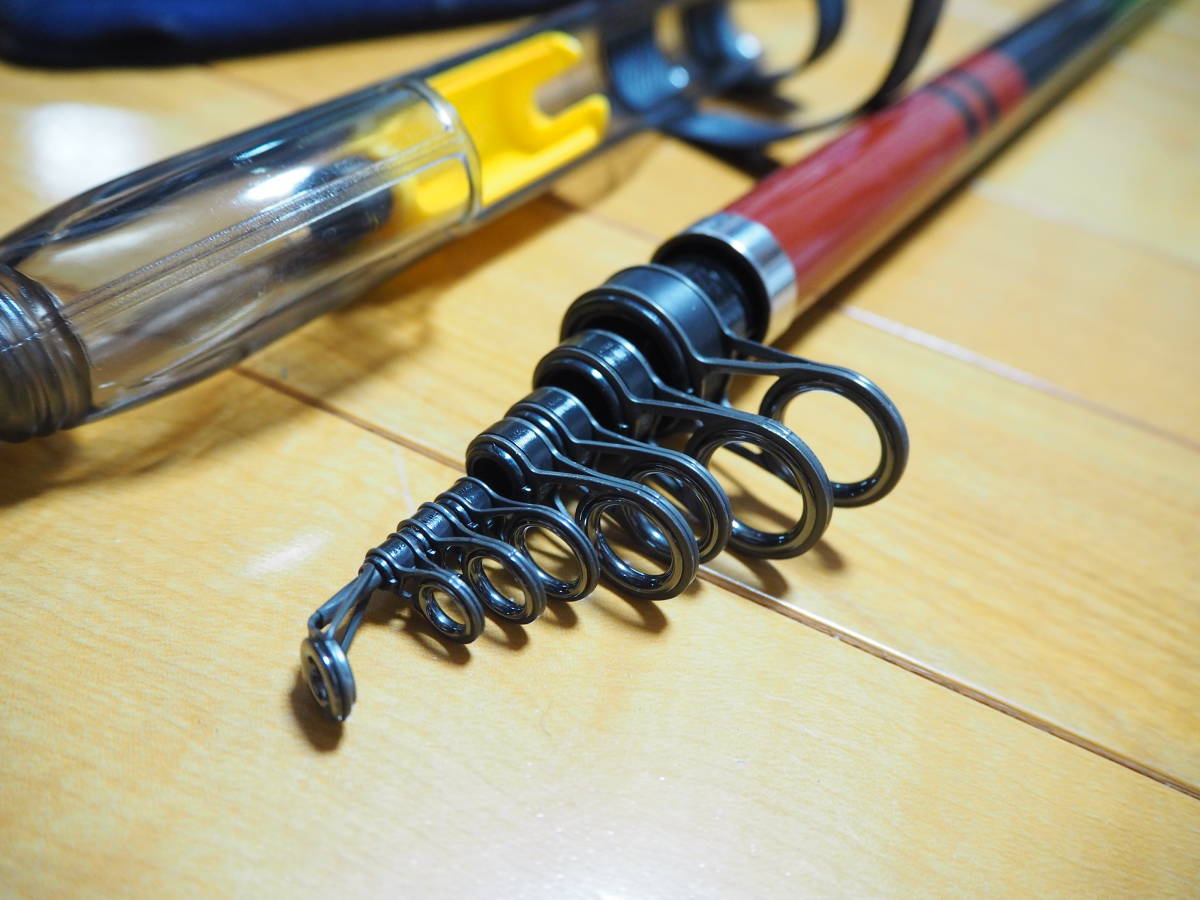 ♪♪美品 がまかつ がま磯 レセプター R 遠投 4-53 日本製♪♪