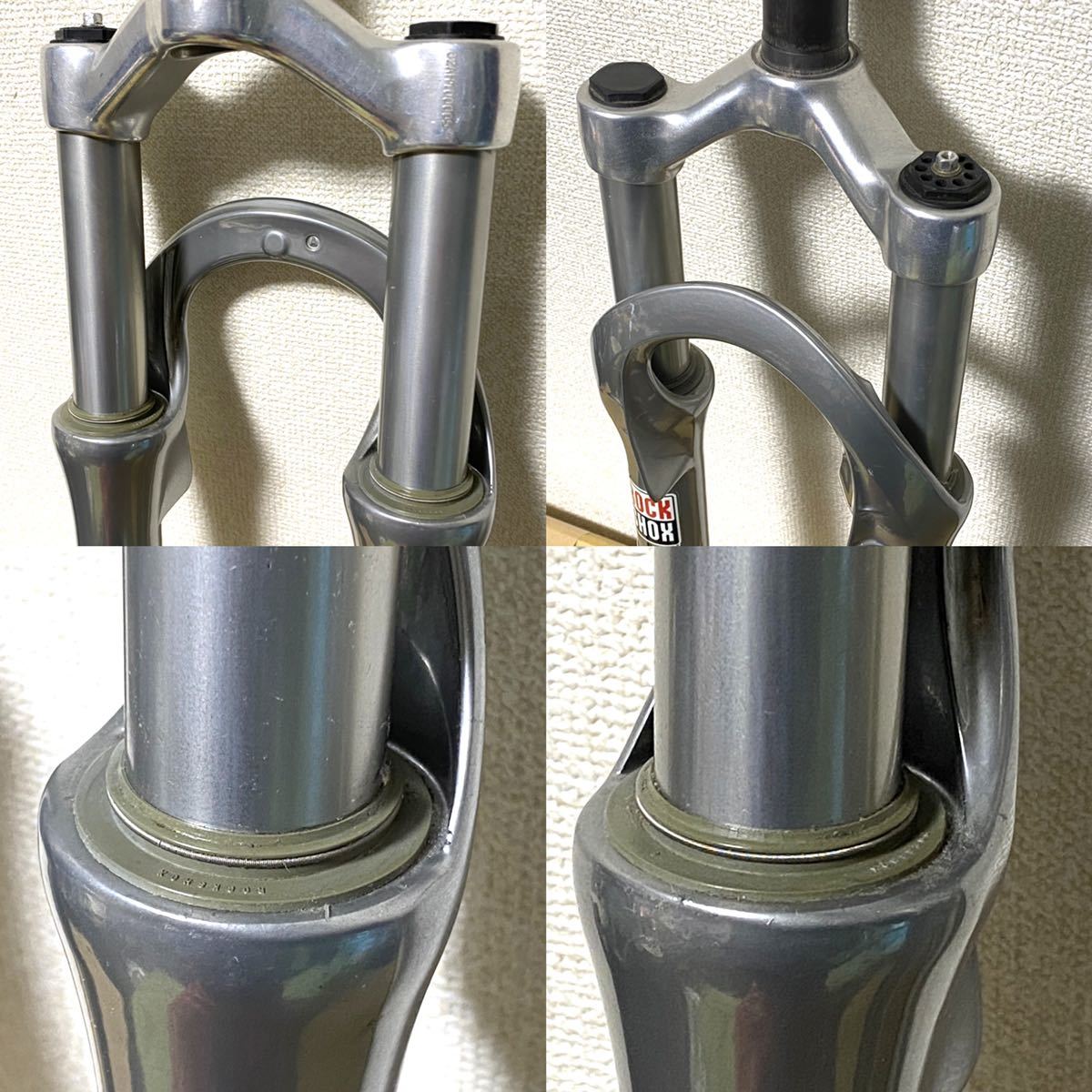ROCKSHOX psylo c 26インチ MTB サスペンションフォーク 80~125㎜可変 