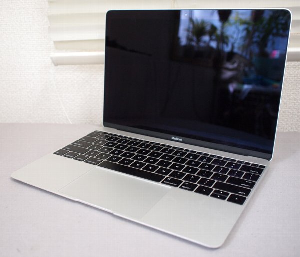 NoS160☆MacBook (Retina， 12-inch， Early 2016) ベアボーン状態ジャンク！外装・液晶・US版キーボード・マウス/動作未検証/上級者向け