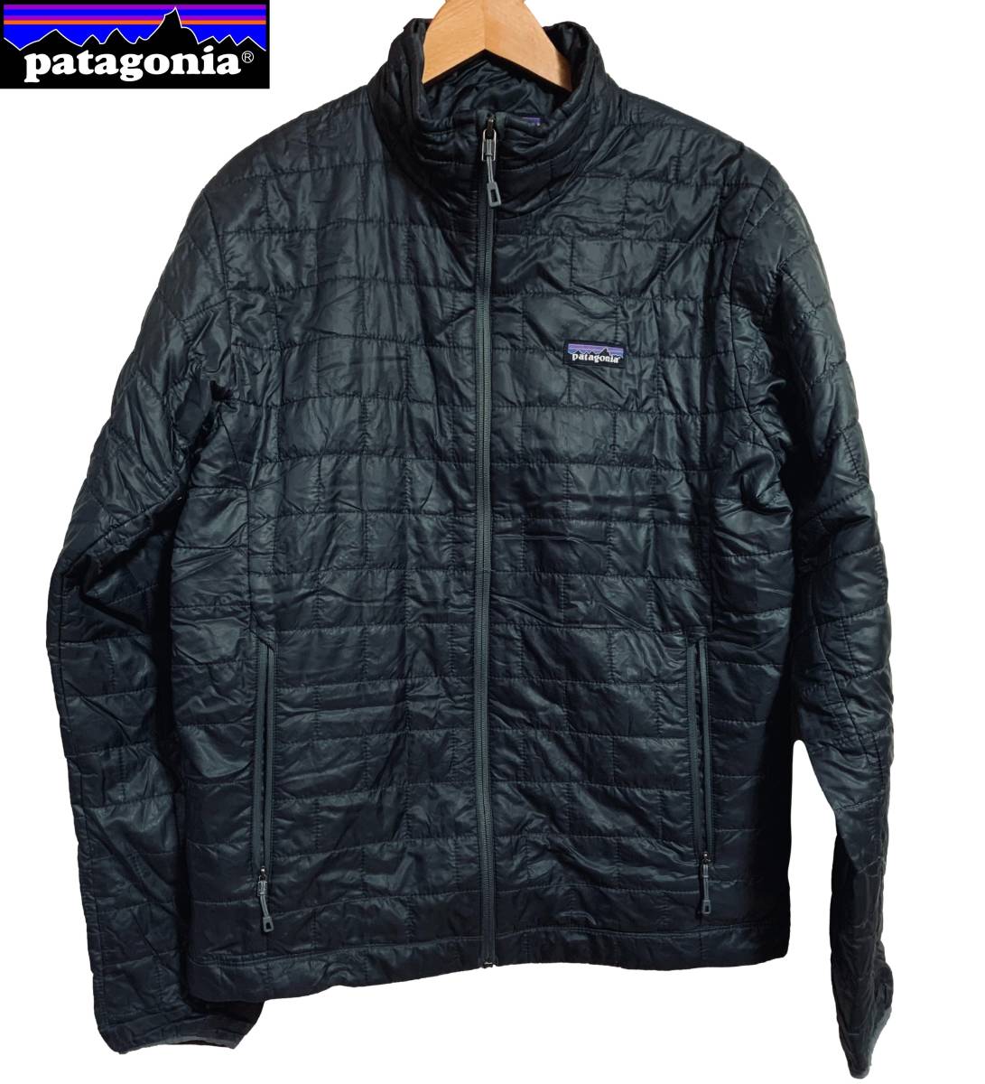 入手困難品★美中古・90s Patagonia パタゴニア★ウルトラライトダウンジャケット　BLACK サイズM