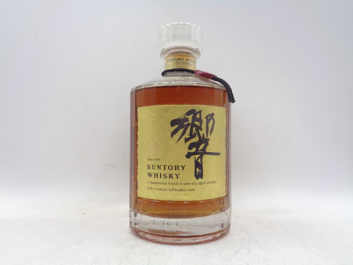 Suntory Hibiki ウイスキー　両面ゴールドラベル SUNTORY WHISKY HIBIKI サントリーウイスキー 響 ゴールドラベル