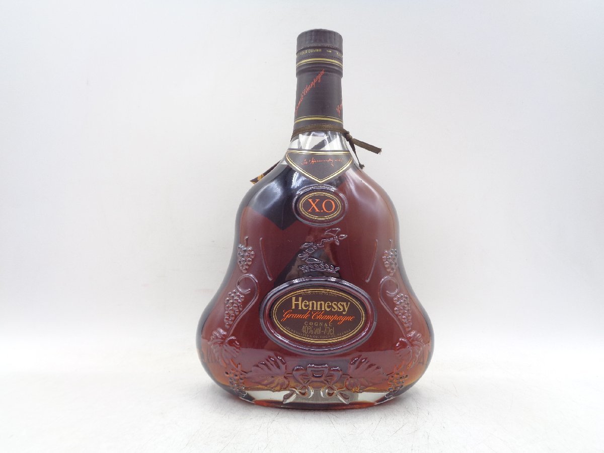  HENNESSY XO GRANDE CHAMPAGNE ヘネシー XO グランド シャンパーニュ ブランデー 未開栓 古酒 700ml X166055(ヘネシー)｜売買されたオークション情報、yahooの商品情報をアーカイブ公開 - オークファン コニャック