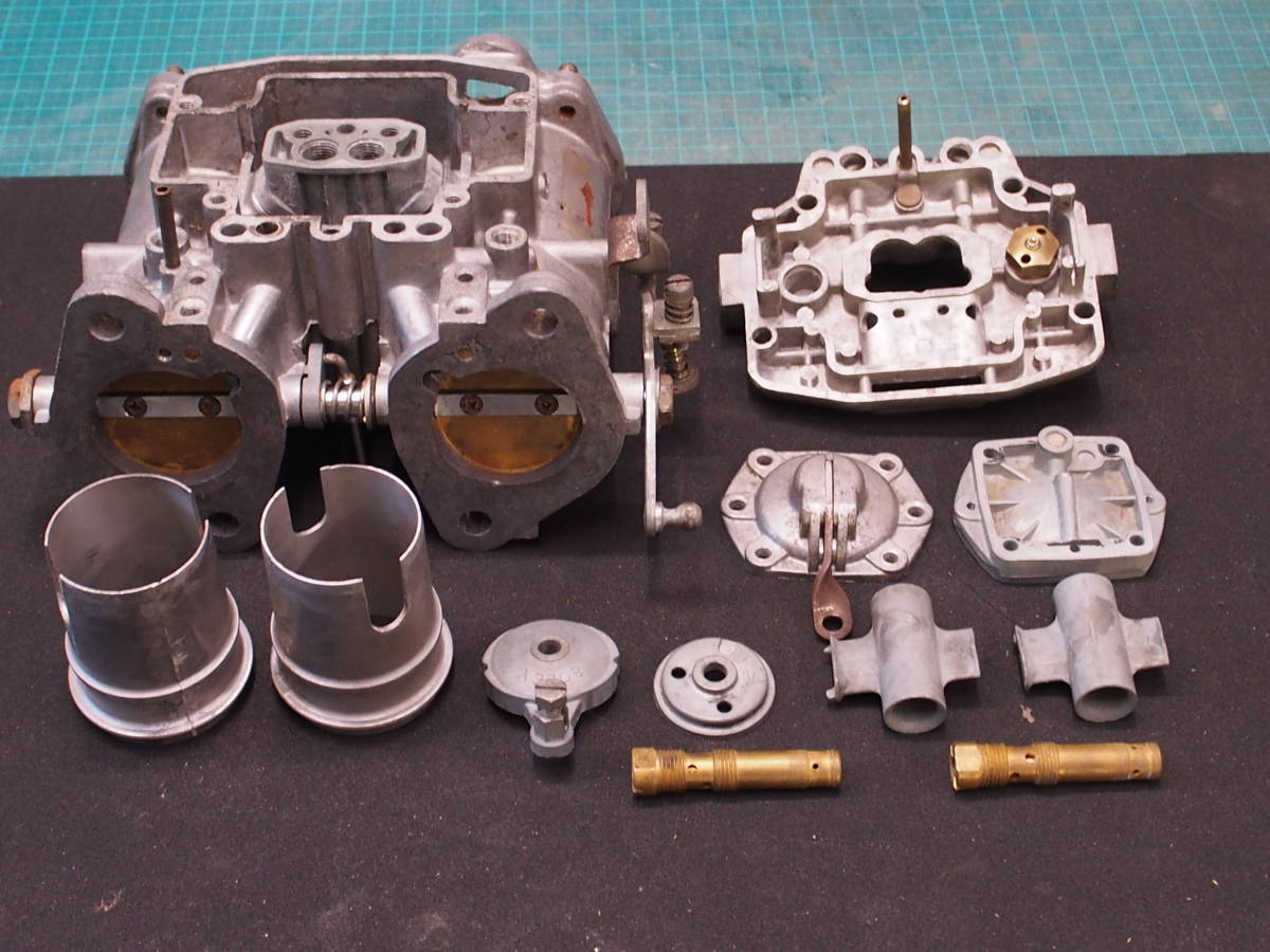 40パイソレックスキャブ ソレックスキャブ 40パイ部品