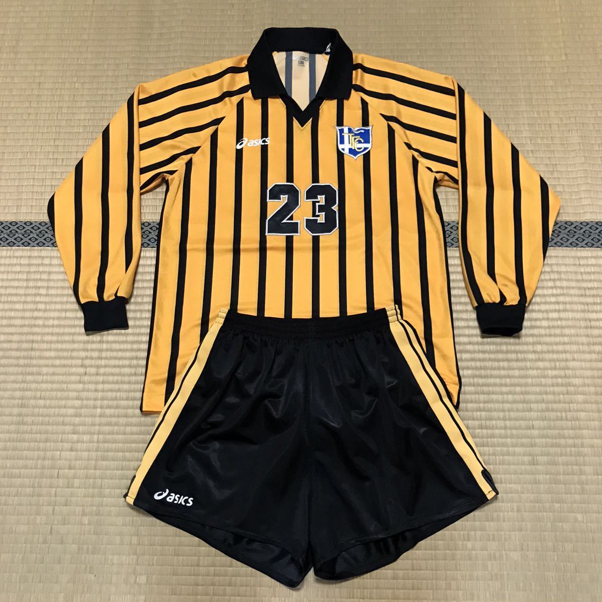 東海大学サッカーTOKAI FCサッカーasicsユニフォームNo.23上下セット