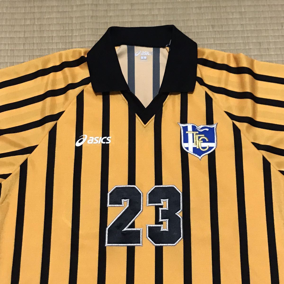 東海大学サッカーTOKAI FCサッカーasicsユニフォームNo.23上下セット