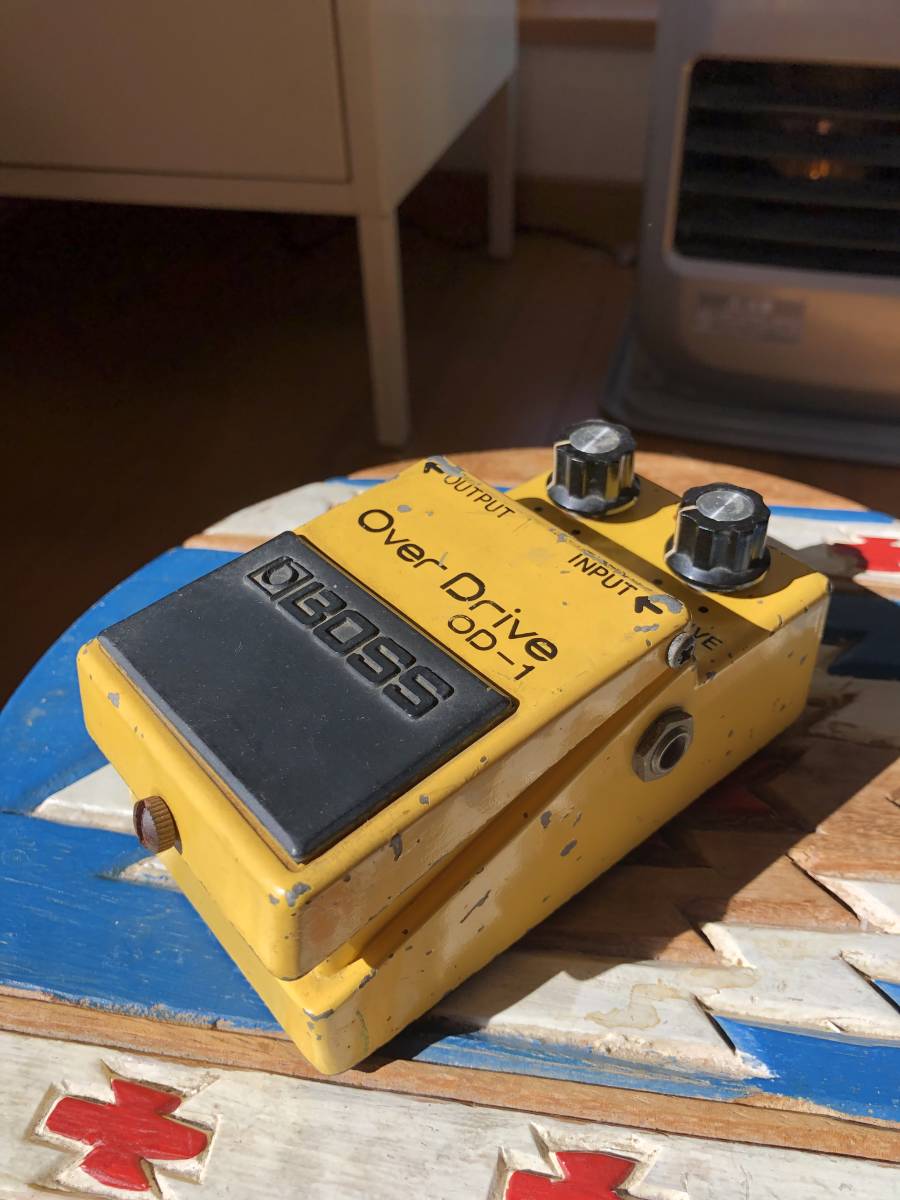 OD-1 BOSS 銀ネジ 1978年 - 買取りました。デジマートにて￥128,000