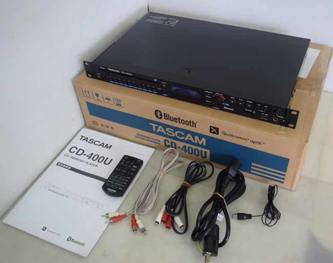 【新作入荷，新作】 TASCAM/タスカム マルチプレーヤー Bluetooth/AM FMチューナー搭載CD/SD/USBプレーヤー CD-400U 2020年製(一般)｜売買されたオークション情報、yahooの商品情報をアーカイブ公開 - オークファン 一般