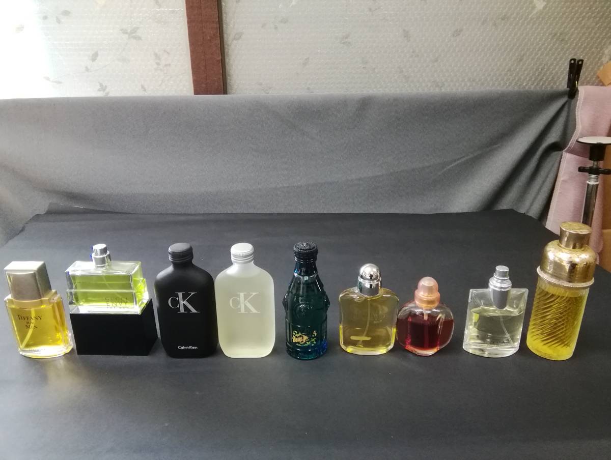 MTH7156◇香水 まとめて 9点 TIFANY/GUCCI/Calvin Klein/Dior/BVLGARI/他◇
