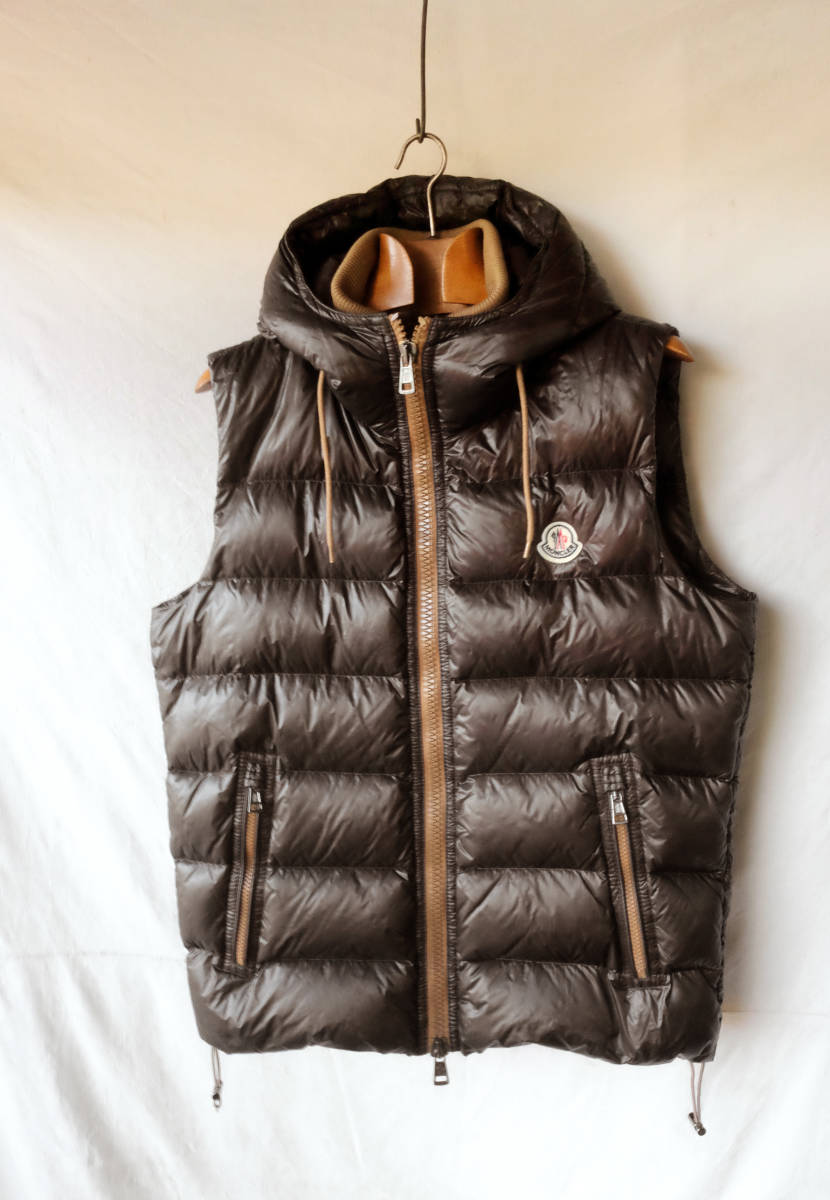 JUN MONCLER ブラウン バルトロメ ダウンベスト MONCLER BARTHOLOME ダウンベスト ブラウン 2 モンクレール バルトロメ