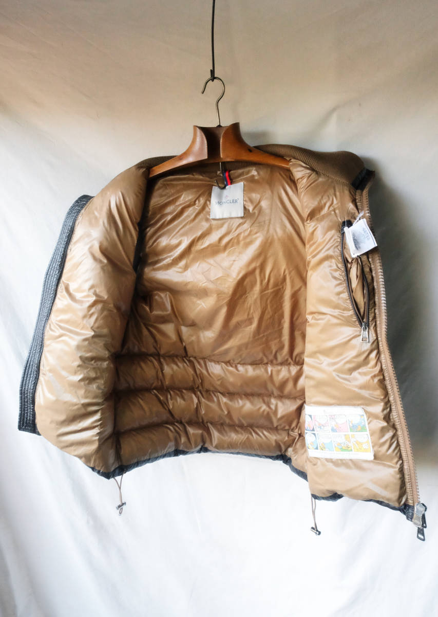 MONCLER BARTHOLOME ダウンベスト ブラウン 2 モンクレール バルトロメ