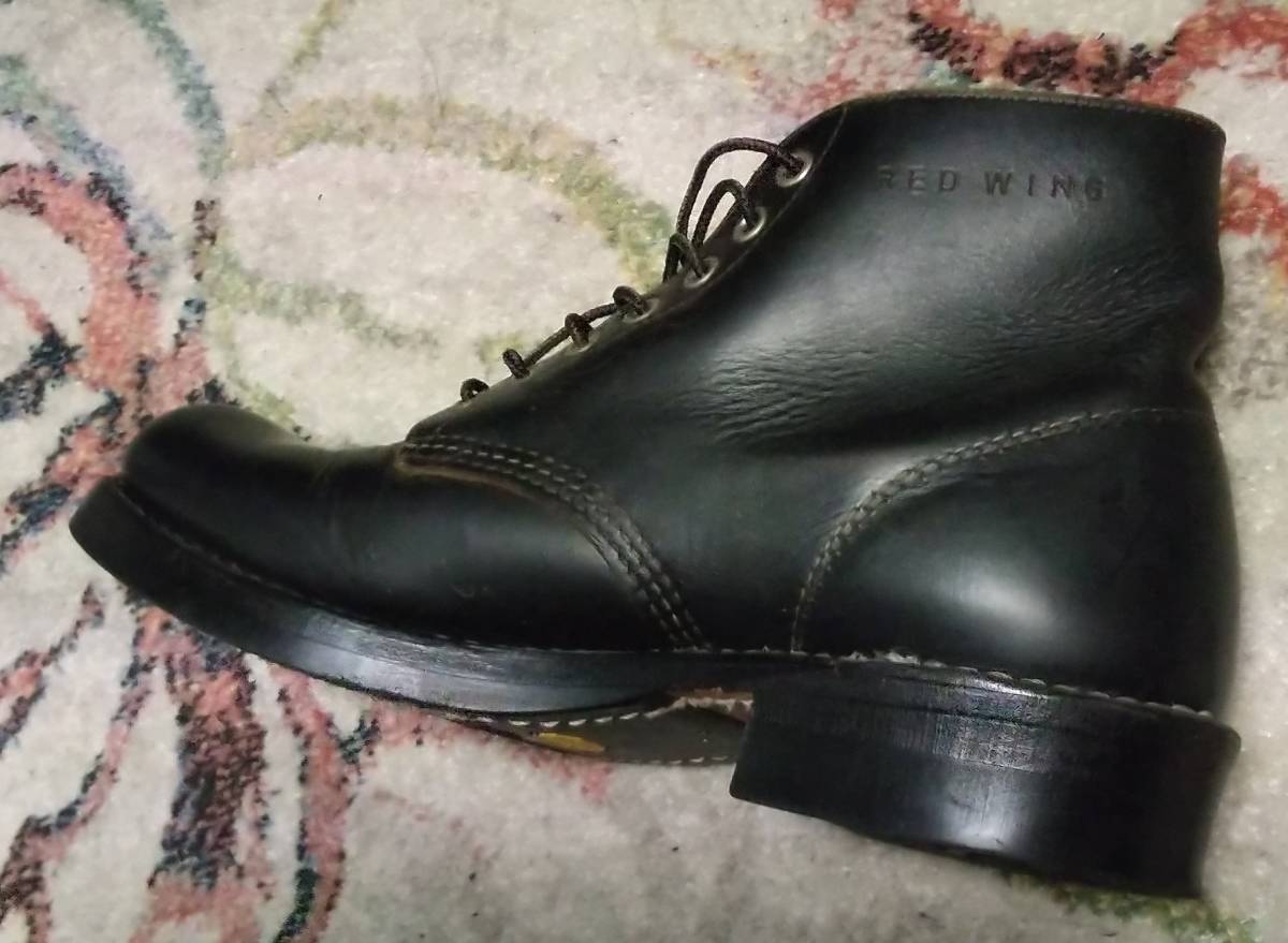 クリーニング済 RED WING 8.5D 26.5㎝ アイリッシュセッター レース 