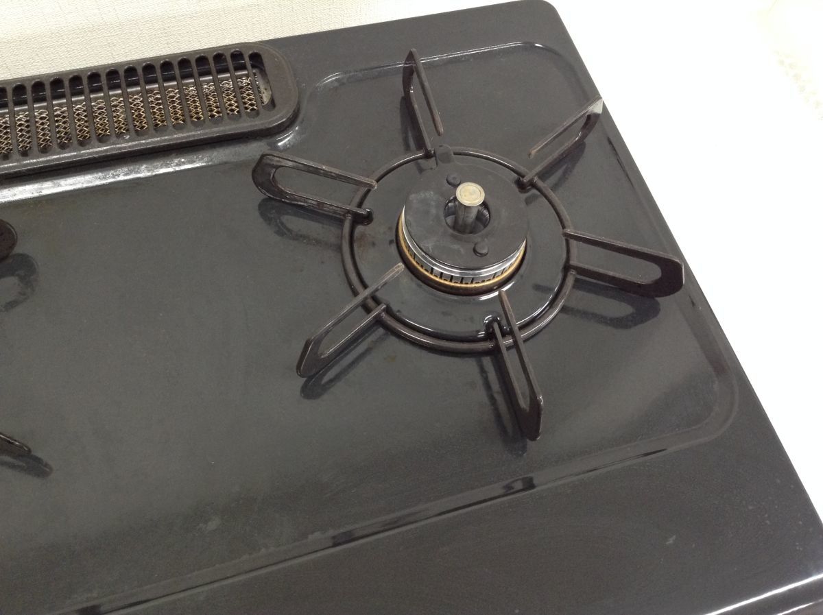 営HS372-160 Paloma パロマ 都市ガス ガスコンロ IC-S37BM-L 2021年製