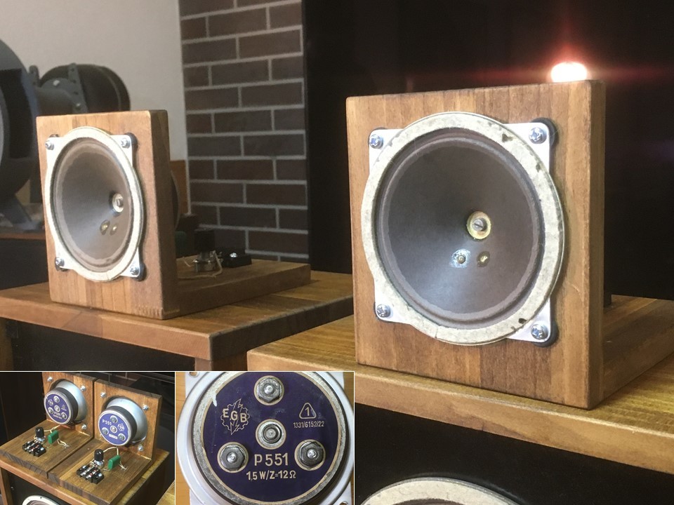 東独 RFT LP554 センターダンパービンテージ アドオンツィータシステム