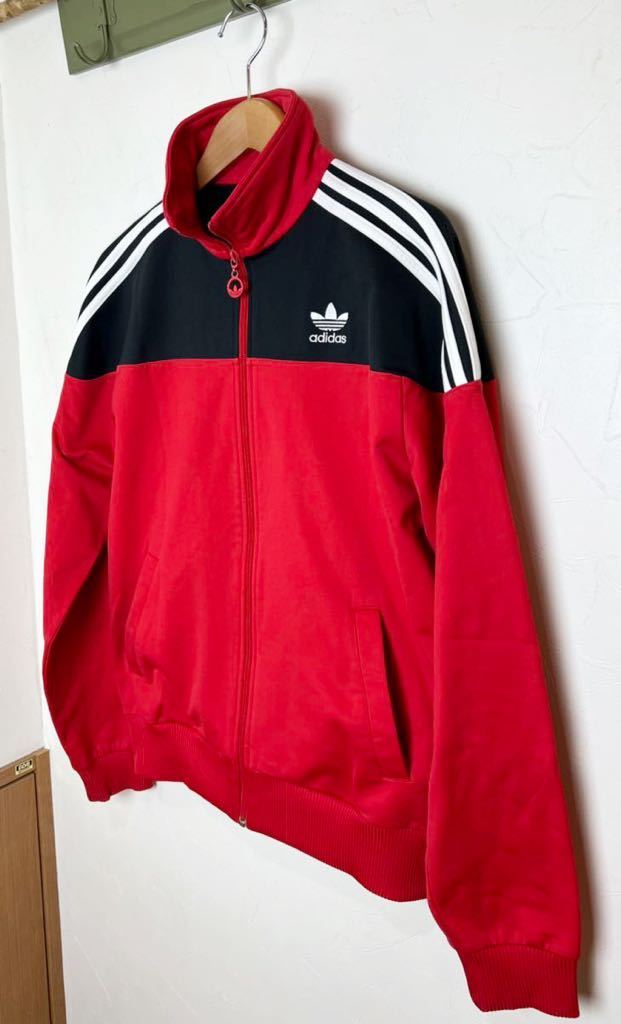 adidas アディダス トラックジャケット トップ ジャージ トレフォイル