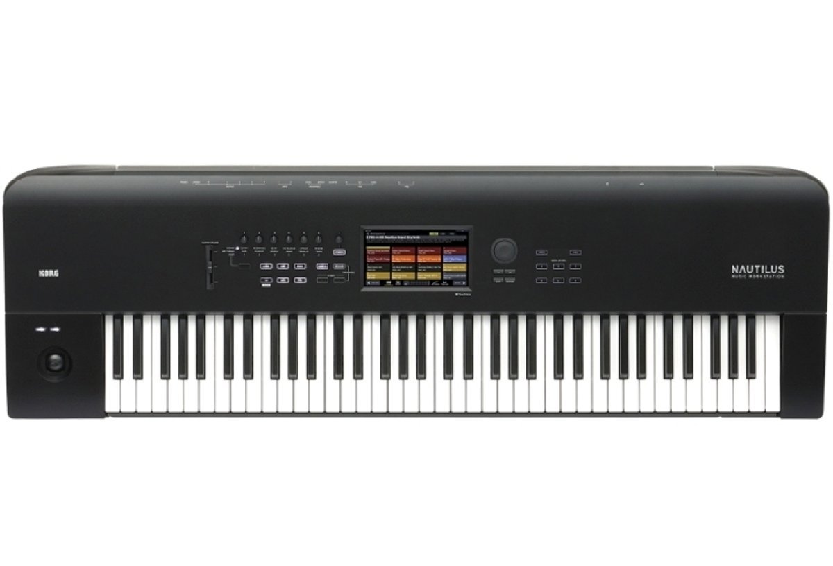◆新品 送料無料 店頭展示特価 KORG コルグ NAUTILUS-73 73鍵 ワークステーション ライト・タッチ鍵盤