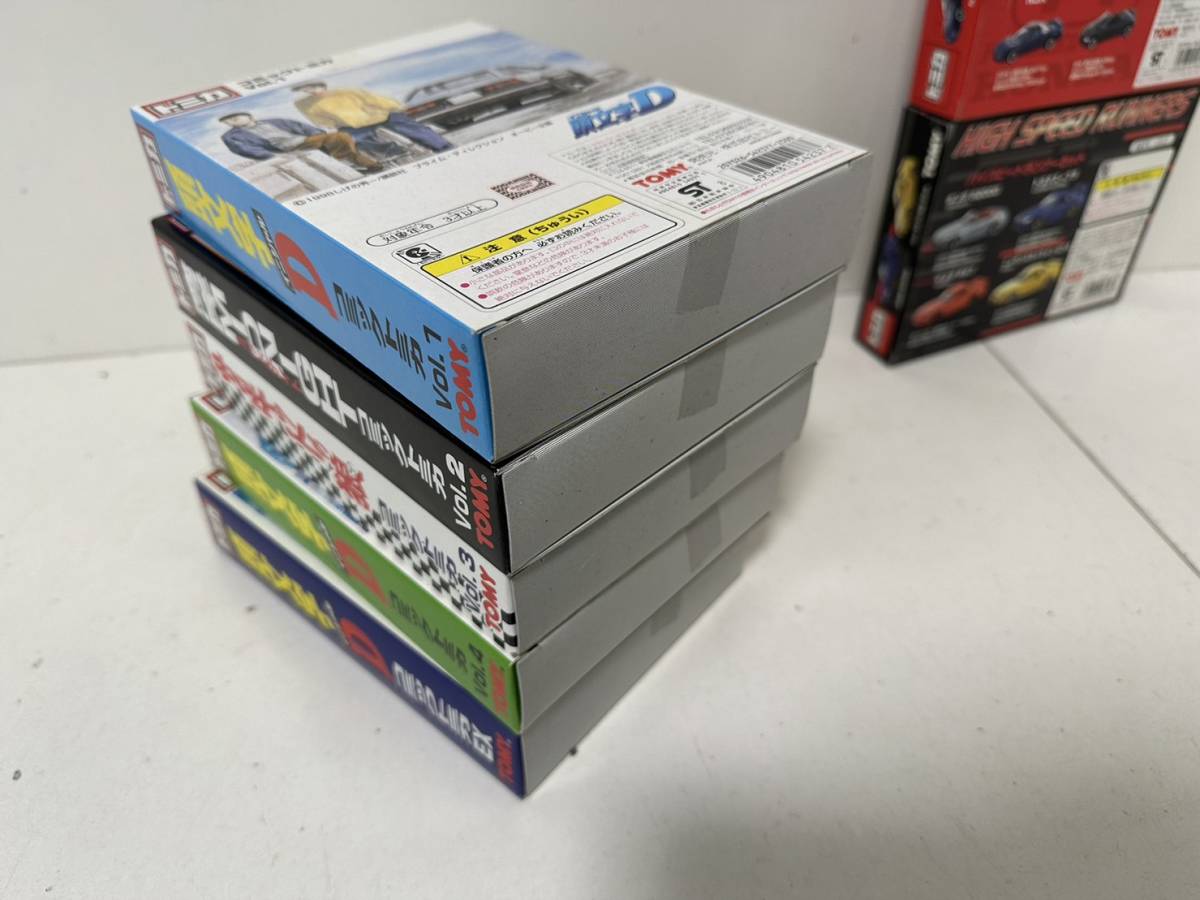 未使用品】コミックトミカ Vol.1 2 3 4 EX 頭文字D サーキットの狼 