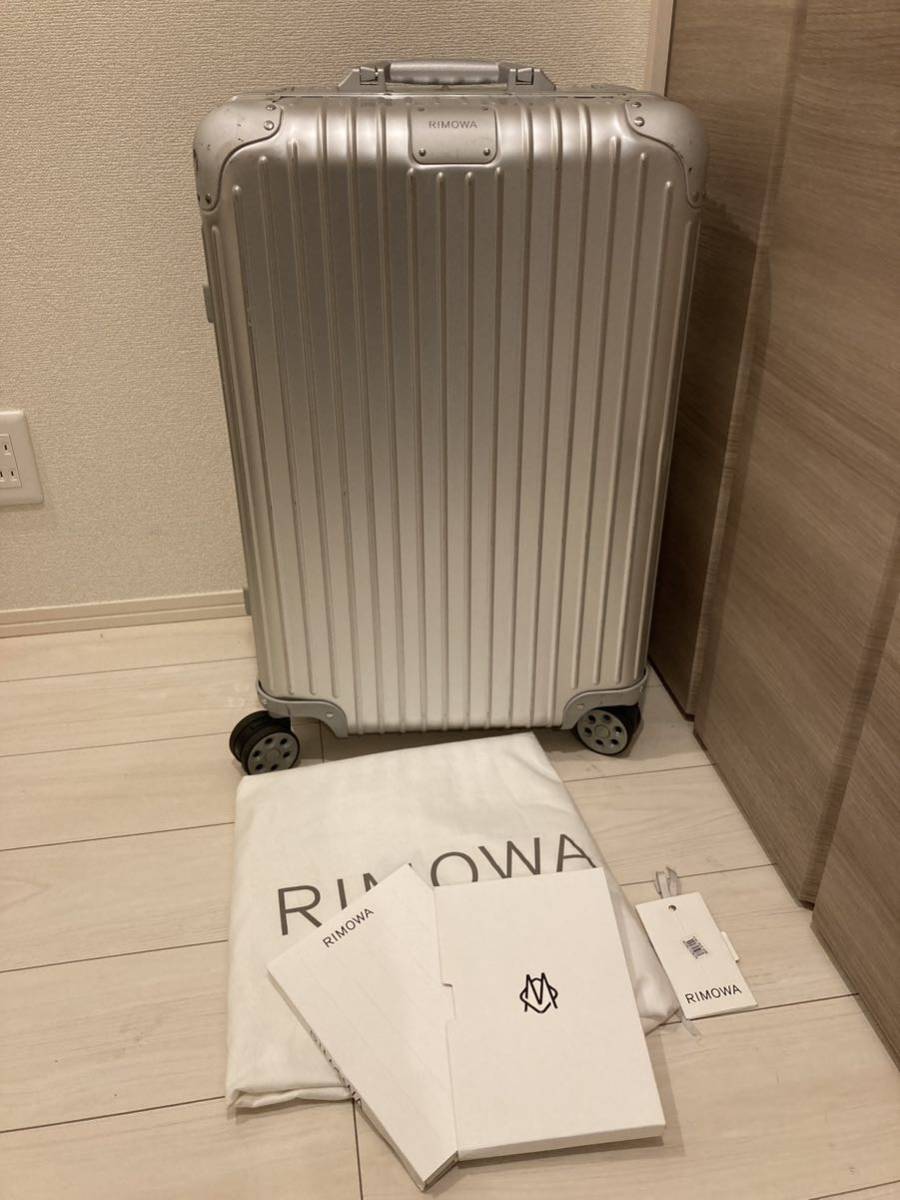 廃盤レア ヴィンテージ RIMOWA リモワ OPAL オパール 2輪 約104L