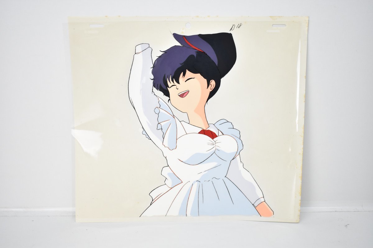 超希少 らんま1/2 OVA版 セル画 久能小太刀 24cm×27cm [高橋留美子  