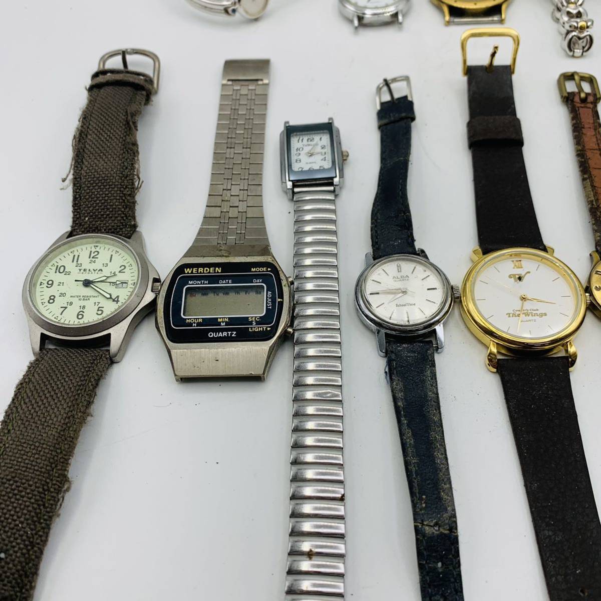 時計20点まとめ売り SEIKO セイコー TELVA テルバ リング ブレスレット 