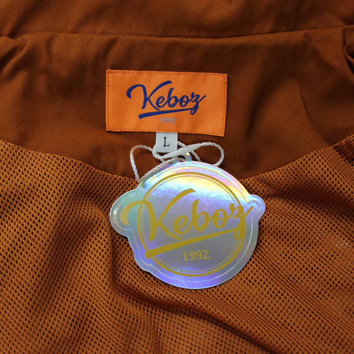 KEBOZ ケボズ NYLON TRACK JACKET ロゴ ナイロン トラック ジャケット 