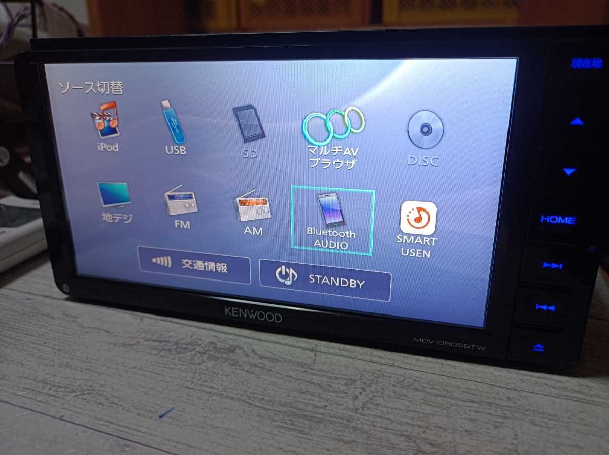 11△MDV-D505BTW ブルートゥース KENWOOD ケンウッド ナビ（2＃MDV 